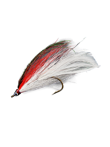 Pike Fly-Red/White