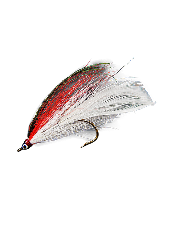 Pike Fly-Red/White