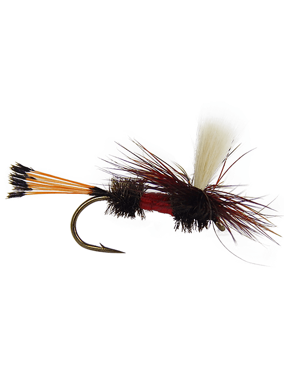 Royal Coachman Parachute SIX Fly Fishing Flies - Ruby Lane